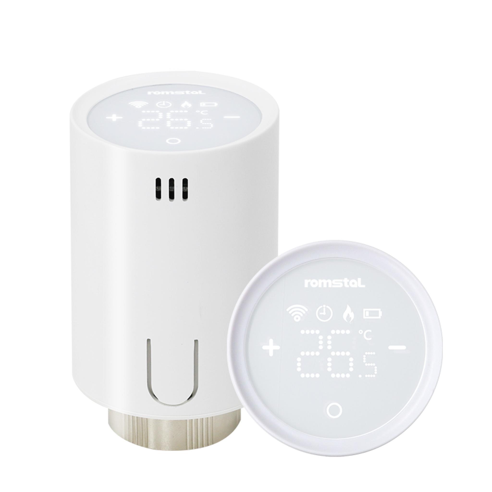 CAP TERMOSTATIC RADIOFRECVENTA CU BATERII, ECOHEAT 300 TR-01, RF